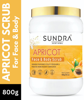 sundra Naturals And Fresh Apricot Face Scrub(800 g)