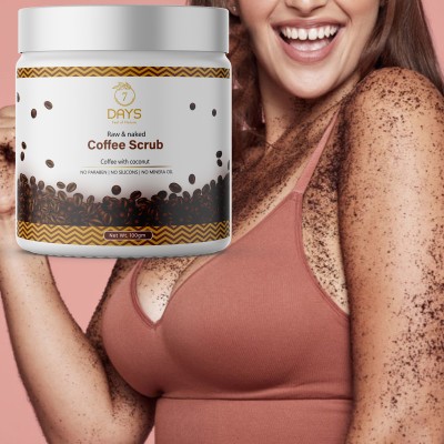 7 Days Bosom Blast 36 Coffee Body Scrub Cream For Women Scrub(100 g)