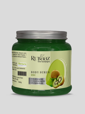 RUBAAZ Kiwi Body  Scrub(1000 g)