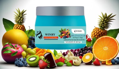 winry Gentle on Skin Mix Fruit Face And Body  Scrub(500 g)