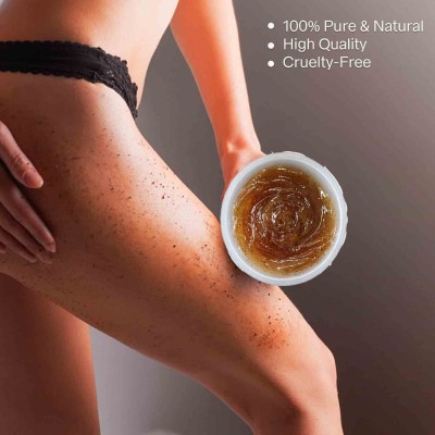 Emijun ace ,body for men and women coffee gel scrub remove body clean  Scrub(50 g)