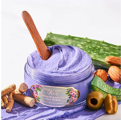 Parul Garg Exfoliating Face Scrub with Mulethi & Charcoal | Removes Dead Skin Scrub(50 g)