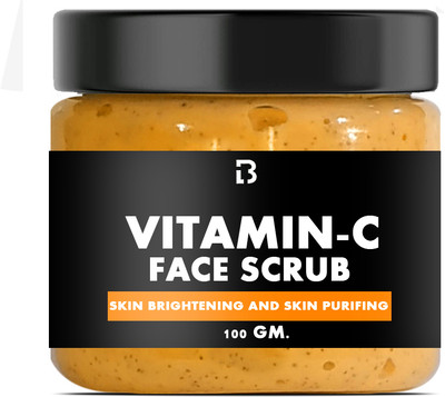 la'beardex Smooth and Bright: Vitamin C Face Scrub for Even Complexion Scrub(100 g)