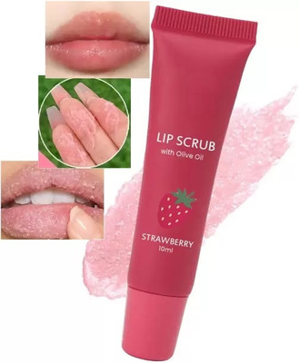 HUZURLU Lip Scrub for Pigmented, Dry & Chapped Lips Scrub(10 g)