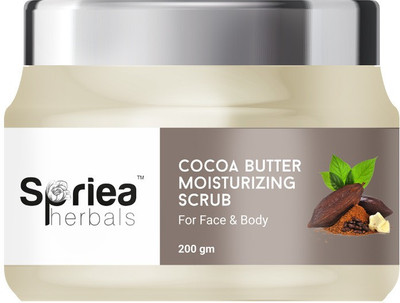 Spriea Herbals Cocoa Butter Face and Body Moisturizing  Scrub(200 g)