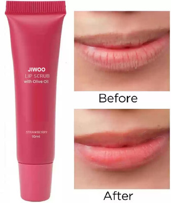 Jiwoo Lip Scrub - For Tanned Lips Scrub For Man & Womens Scrub(10 ml)