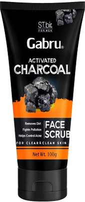 ST.bir Gabru Activated Charcoal Face  Scrub(100 g)