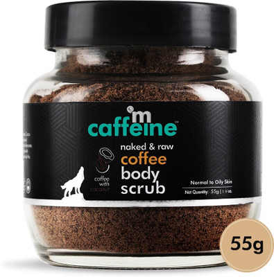 mCaffeine Coffee Body for Tan Removal & Exfoliation, Get Glowing Soft Skin Men Women Scrub(55 g)