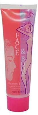 Amaryllis Face & Body Cleansing Scrub Gel | Face & Body Scrub for Women Scrub(100 ml)