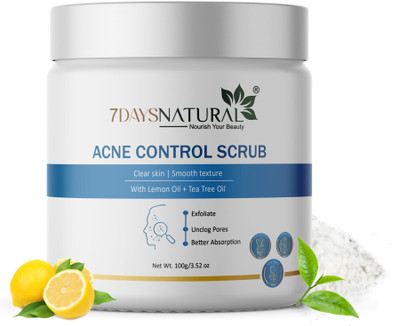 7 Days Acne Control Face  Scrub(100 g)