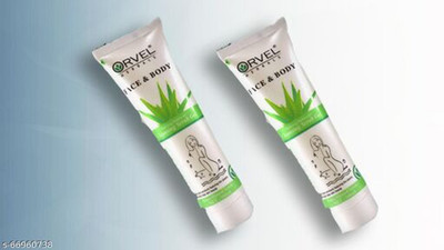 orvel Aloevera Face & Body(PACK OF 2)-C25 Scrub(200 ml)