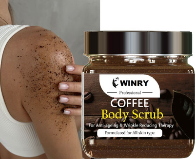 winry Scrub for womens coffee for all skin type Scrub(200 g)