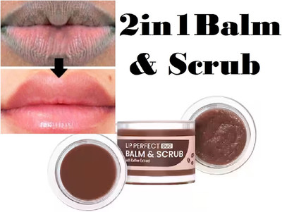 tanvi27 Coffee Lip Scrub Balm Dark Lips & Pigmentation | Heals Dry & Chapped Lips coffee(Pack of: 1, 7 g)