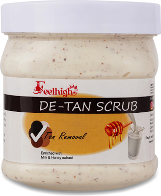 feelhigh cosmetics de-tan face scrub Scrub(500 ml)