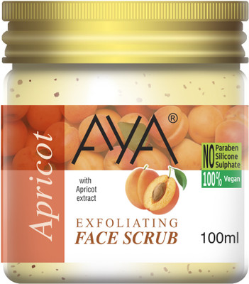 AYA Apricot Exfoliating Face Scrub, Scrub(100 ml)