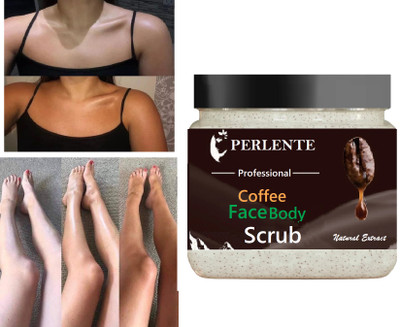 PERLENTE Scrub for face and body |Deep Cleansing | Glowing skin  Scrub(380 ml)