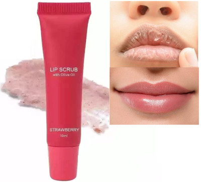 AFARAXIA Best Lips Scrub + Balm Super Nourishing, Softens Dry & Chapped Lips Scrub(7 ml)