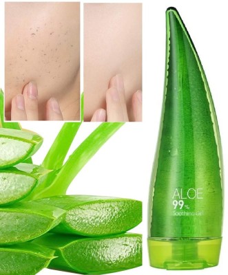 LILLYAMOR Aloe Vera Face & Body Gel Scrub for Men Scrub(120 g)