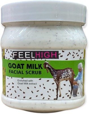 feelhigh COSMETICS GOATMILK FACE AND BODY SCRUB Scrub(500 ml)