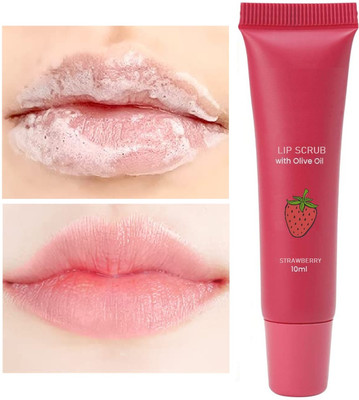 MYEONG Moisturizer Lip Suger Scrub Lip Scrub For Tanned Lips Scrub(10 ml)