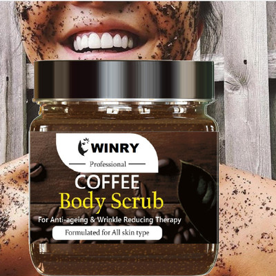 winry Coffee face scrub for womens and mens Scrub(200 g)