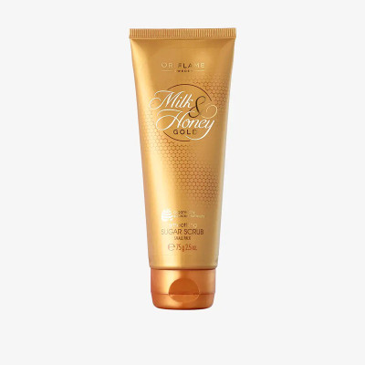 Oriflame MILK & HONEY GOLD SMOOTHING SUGAR SCRUB SMALL PACK Scrub(75 g)