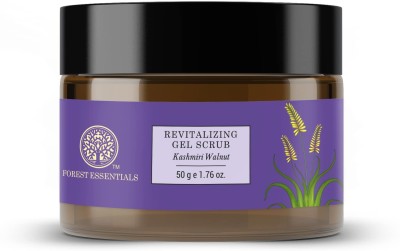 Forest Essentials Revitalising Kashmiri Walnut Gel Scrub Gentle Exfoliating Face  Scrub(50 g)
