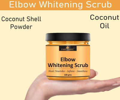 PARK DANIEL Elbow Whitening Scrub Skin Exfoliating, Brightening Formula Pack of 1 of 100 gms Scrub(100 g)