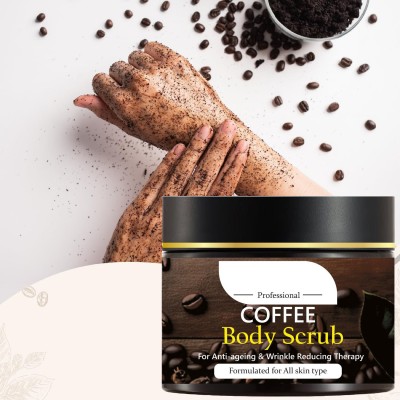 KA-KAIASHA Coffee Body & Face , Remove Tan, Dead Skin, Black & White heads Scrub(200 g)