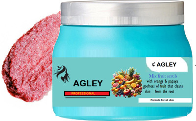 AGLEY Face & Body Massage Exfoliating Scrub for Smooth Soft Skin  Scrub(200 g)
