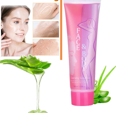 AGLEY Body Cleansing Scrub Gel -Anti-acne & Pimples, Moisturization & Nourishment, Scrub(100 ml)