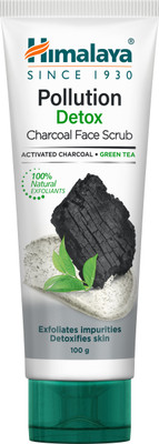 HIMALAYA Pollution Detox Charcoal Scrub(100 g)