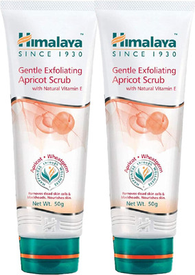 HIMALAYA GENTLE EXFOLIATING APRICOT FS 100G (PACK OF 2 ) Scrub(200 g)