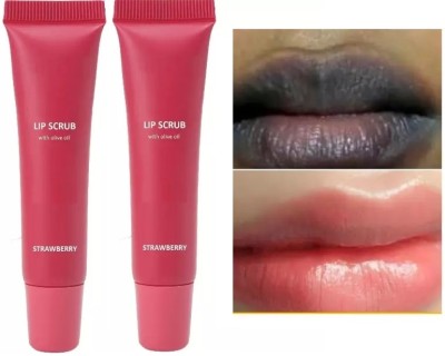 EVERERIN Korean Lip Scrub for Lightening & Brightening Dark Lips  Scrub(20 ml)