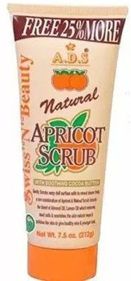 ads Natural Apricot with Soothing cocoa Butter  Scrub(212 g)