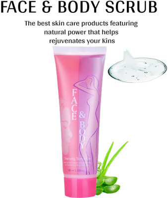 KAIASHA face and body gel scrub Anti-acne & Pimples, Exfoliation Scrub(100 ml)