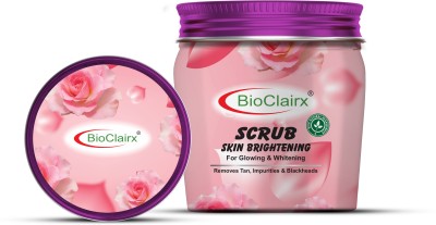 BioClairx Rose Skin Brightening Cream Scrub(325 g)