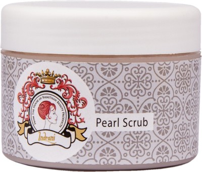 Indrani Pearl Scrub For Women Acne Treatment 50 Gm Scrub(50 ml)