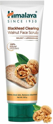 HIMALAYA BLACKHEAD CLEARING WALNUT FACE SCRUB 100G Scrub(100 g)