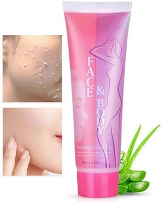 JANOST ALL Natural Face & Body Cleansing Scrub Gel set of 1 Scrub(100 ml)