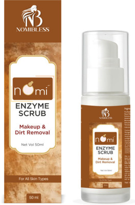 NOMIBLESS Face Scrub with Walnut Shell, Aloe Vera & Vitamin E Scrub(50 g)