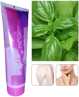 Amaryllis Best hydrating & soothing alovera gel for face and skin care gel  Scrub(100 ml)