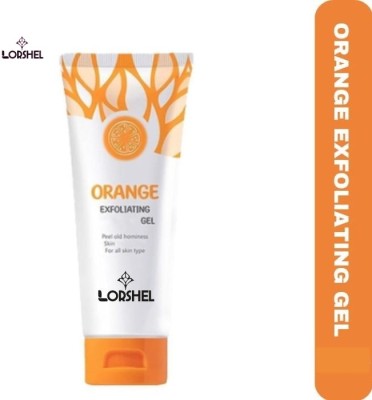 LORSHEL 1 pc Orange Exfoliating Gel for Skin Revitalizing - Improves Skin Elasticity Scrub(50 ml)