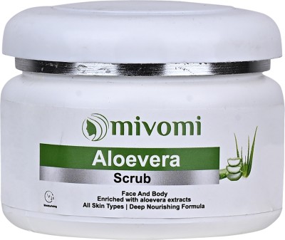 MIVOMI Aloevera Scrub 250 gm Scrub(250 g)