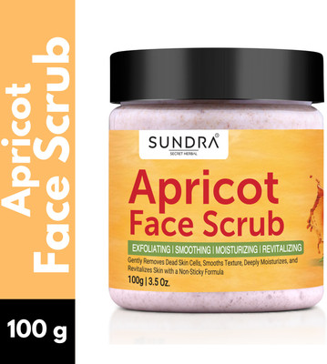 sundra Naturals And Fresh Apricot Face Scrub(100 g)