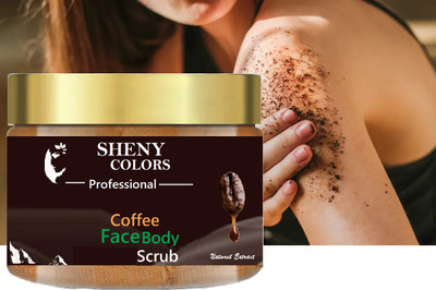 SHENYCOLORS Best coffee scrub for face and body Scrub(100 g)