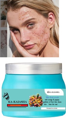 KA-KAIASHA Face & Body Massage Exfoliating Scrub for Smooth Soft Skin Scrub(200 g)