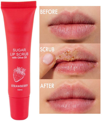 MYEONG Lip Scrub For Pigmentation And Dark Lips For Women & Men Scrub(10 ml)