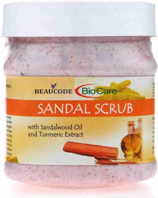 BEAUCODE BioCare Sandal scrub for cleaning face and dark circle Scrub(250 g)