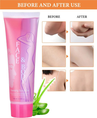 AGLEY Face and body cleansing scrub gel Softening & Smoothening, Cleansing Scrub(100 ml)
